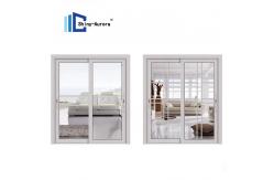 China Panorama Aluminium Sliding Doors , Narrow Thin Office Partition Door supplier