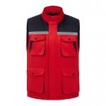 Stay Warm with Unisex Polyester Vests Waistcoats Customizable Anti-Static Workwear for sale