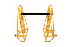 China 5 6 8 10 12T Steel Frame Hydraulic Cable Drum Lifting Jack supplier