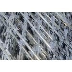 PVC Coated Manufacturers Three Blades Fine Welded Razor Wire Mesh China 2m× 6m Size for sale