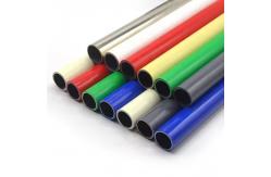 China ABS COATED LEAN PIPE PE COATED STEEL KAIZEN LEAN TUBES supplier