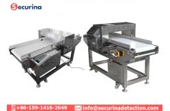 China SUS304 Frame Food Grade Metal Detectors PU Belt 1500mm Length supplier