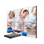 Indoor 4k 3.5mm Bezel Control Room LCD Video Wall With Matrix Control 2x2 3x3 Display Splicing Screener Original Panel for sale