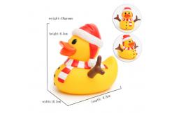 China LED Christmas duck, Flashing Santa ducks, Glow in the dark night Luminous duck supplier