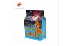 China Customizable Animal Feed Packaging Bags with Zipper Top Moisture Proof Design Vibrant Printing supplier