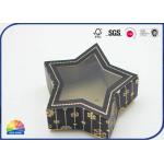 Star Designed 300g Folding Gold Card Carton Boxes Customized Logo Matte Varnishing for sale