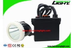China Portable11.Ah 50000LUX LED Mining Cap Lamp Rechargeable For Hunting supplier