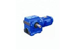 China OEM S37 vertical Helical Bevel Reducer Gearbox Assembly supplier