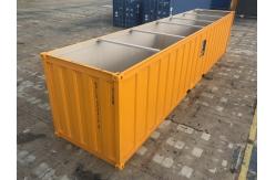 China Waste Water Treatment Container , 40ft High Cube CSC Approved Open Top Container supplier