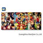 Cartoon One Piece Picture For Wall Decoration , 3d Flip Changing Picture / Poster for sale