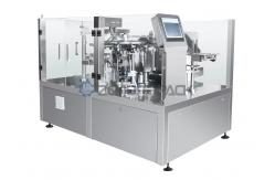 China Eight Station Powder Pouches Packing Machine Multipurpose With Screw supplier