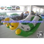 Double Tubes Kids Inflatable Water Park , Indoor Inflatable Water Seesaw for sale