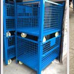 Warehouse Mild Steel Q235 50x100 Metal Storage Cage for sale
