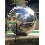 Durable Charming Inflatable Advertising Balloons Mirror Toys , Mirrored Sphere