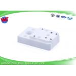 Lower Chmer EDM Machine Parts Ceramic Isolator Plate White Color CH304 for sale