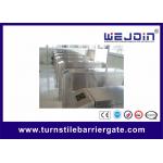 Counter Turnstile Barrier Gate Aluminum Alloy Motor Bi Directional DC12V for sale