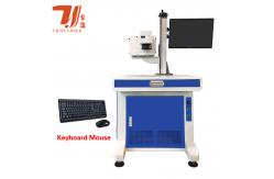 China Keyboard Mouse 355nm UV Laser Marking Machine For Plastics Crystals supplier