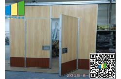 China Star Hotel Luxury Movable Partition Walls Fabric Sliding Panel Acoustic Wall supplier