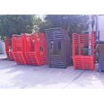 Warehouse Cold Rolling Steel Portable Stacking Racks For Flexible Material Handling
