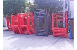 China Warehouse Cold Rolling Steel Portable Stacking Racks For Flexible Material Handling supplier
