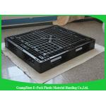 1200 * 1000mm Lightweight Plastic Pallets , Single Solid Deck Stackable Plastic Pallets