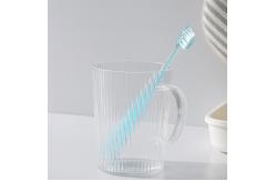 China 430ml Gargle Cup Thickened Plastic PS Round Shape supplier