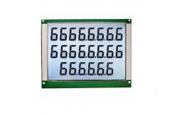 China Seven Segments 4 Digit Display HTN LCD Display For Fuel Dispenser supplier