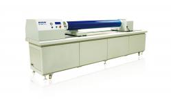 China Blue Rotary UV Laser Engraving Machine , Textile Laser Engraver 360 / 720 DPI supplier