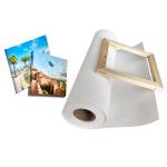 Pigment And Dye Inkjet Cotton Canvas 410gsm Matte Large Format Printing for sale