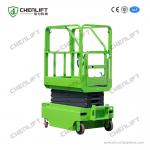 240kg Load Mini Scissor Lift Equipment , DC Power Motorized Scissor Lift for sale