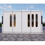 One Bedroom Apple Capsule House Prefabricated Pod 12KW Customized for sale