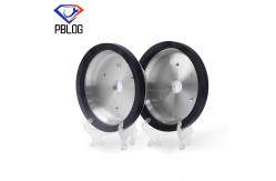 China Custom Black Resin Grinding Wheel Slate / Glass For Straight Edge Machine supplier
