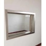 Medical 1.7mmpb-6.71mmpb Radiation Protection Lead Glass Light Transmittance ≥90% for sale