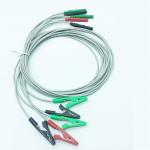 Normal Din Plug System Latex Free TPU ECG Lead Wire