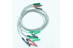 China Normal Din Plug System Latex Free TPU ECG Lead Wire supplier