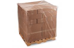 China Custom Large Pallet Transparent Clear Plastic Cover Bags PE Packaging supplier