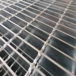 Heavy Duty Iron Flat Bar Steel Serrated Bar Grating Anti Skid Walking Platform for sale