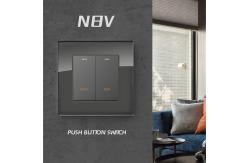 China Glass Panel KNX Wall Switch Home Automation System Tact Smart Wall Light Switches supplier