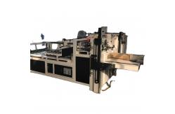 China 2800mm Carton Box Folder Gluer Corrugated Making Machine Automatic Glue supplier
