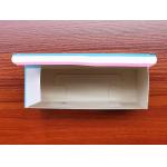 Matt Laminated Water Resistant Ivory Board Box With Clear PVC Window