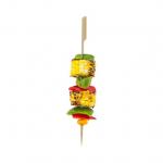 Disposable Bamboo Thick Small Wooden Skewers 9cm Paddle stick for sale