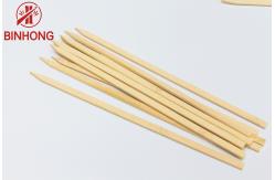 China Length 12cm Round Natural Bamboo Barbeque Skewers supplier