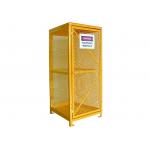 Manual Single Door Oxygen Cylinder Storage Cabinets 14 GA Steel Roof Material for sale