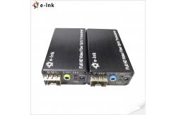 China HDCP1.4 SFP DVI Fiber Optic Extender 1.2W With External Stereo supplier