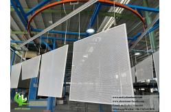 China Aluminum Perforated Facade with Thickness 1.5-20mm, Powder Coating & PVDF Surface Treatment supplier