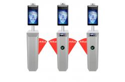 China Access Control  Face Recognition Turnstile With Body Temperature Measurement supplier