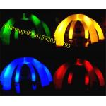 inflatable LED ivory tusk arch