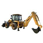 China Farm Construction Site Work Earth Moving Machinery Excavator Loader Heavy Duty 2500kg Backhoe Loader manufacturer