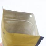 EPI Biscuit Tear Notch Resealable Kraft Paper Bag With Transparent Window