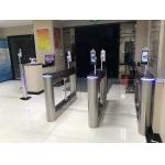 RS485 TCP Face Recognition Swing Barrier Turnstile AC 220V